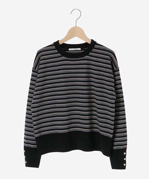 le.coeur blanc(ルクールブラン)の「スリーブボタンクループルオーバー(ニット/セーター・レディース・ブラック系その他/ダークグリーン/ブラウン系その他2/ベージュ/ボルドー・38)」の22枚目の写真