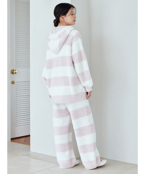 ジェラート2ボーダーパーカ（ルームウェア/パジャマ）｜gelato pique