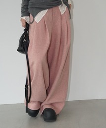 chuclla（チュクラ）の「ニュアンスカラーウールパンツ chw25a104（その他パンツ・メンズ）」