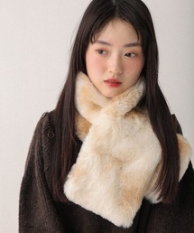 Heather（ヘザー）の「ファーティペット　599176（マフラー）」