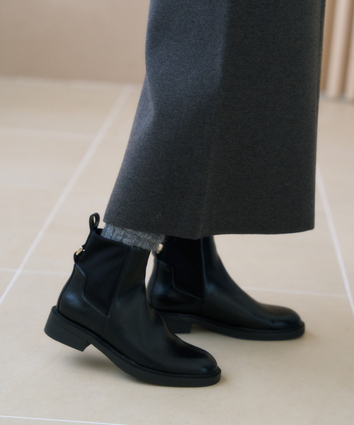 【ルタロン】　LE TALON サイドゴアブーツ　M　23.5 黒 極美品 Le Talon 黒 サイドゴアブーツ M ルタロン - メルカリ