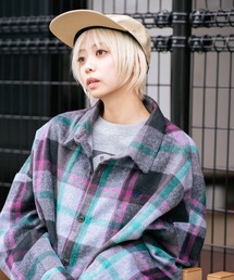 JEANS MATE（ジーンズメイト）の「【BEVERLY HILLS POLO CLUB/ビバリーヒルズポロクラブ】シャギーチェックジャケット（その他アウター）」