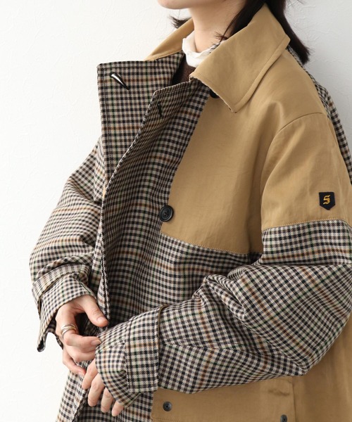 blanc basque(ブランバスク)の「バレンシアチェック柄ロング blanc basque(ブランバスク)の「バレンシアチェック柄ロング