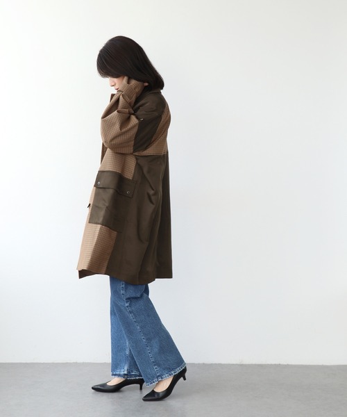 blanc basque(ブランバスク)の「バレンシアチェック柄ロング blanc basque(ブランバスク)の「バレンシアチェック柄ロング