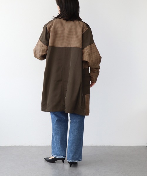 blanc basque(ブランバスク)の「バレンシアチェック柄ロング blanc basque(ブランバスク)の「バレンシアチェック柄ロング