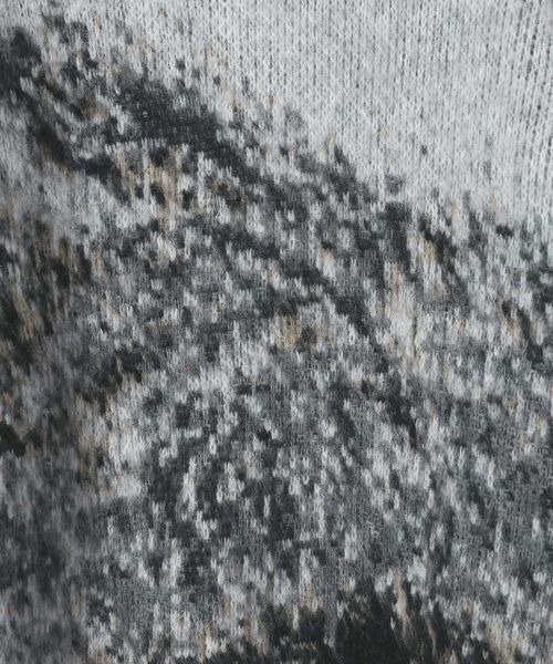 JEANASIS(ジーナシス)の「landscape ブラッシュプルオーバー/610575(ニット/セーター・レディース・ブラック系その他/グレー系その他/グリーン系その他・FREE)」の12枚目の写真