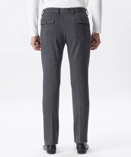 EPOCA UOMO(エポカウォモ)の「【セットアップ対応】ウールジャージーパンツ(その他パンツ・メンズ・チャコールグレー/ダークネイビー・48/46)」の8枚目の写真