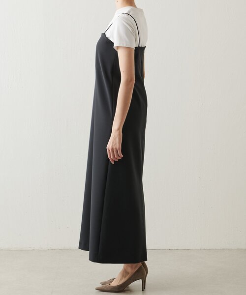 Whim Gazette(ウィムガゼット)の「キャミワンピース(ワンピース・レディース・ブラック/オフホワイト・FREE)」の12枚目の写真