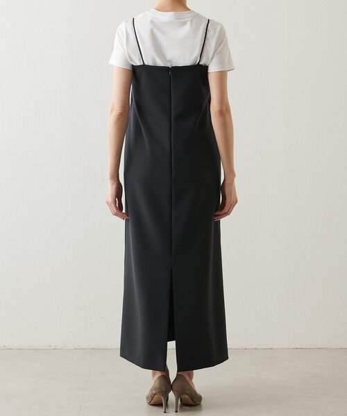 Whim Gazette(ウィムガゼット)の「キャミワンピース(ワンピース・レディース・ブラック/オフホワイト・FREE)」の13枚目の写真