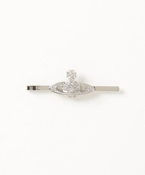 Vivienne Westwood MAN(ヴィヴィアンウエストウッドマン)の「MINI BAS RELIEF TIE CLIP(ネクタイピン・メンズ・シルバー・FREE)」の1枚目の写真