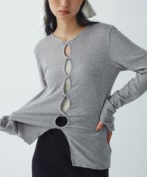 CODE A（コードエー）の「twist sheer rib LS（Tシャツ/カットソー）」