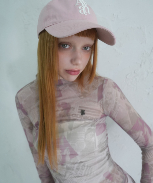 AVANDRESS（アバンドレス ）の「マリリン シースルー ロングスリーブ - 2COL（Tシャツ/カットソー・レディース・ブラック/ピンク・SMALL/MEDIUM）」の6枚目の写真