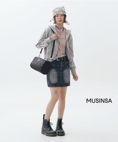 AVANDRESS（アバンドレス ）の「マリリン シースルー ロングスリーブ - 2COL（Tシャツ/カットソー・レディース・ブラック/ピンク・SMALL/MEDIUM）」の3枚目の写真