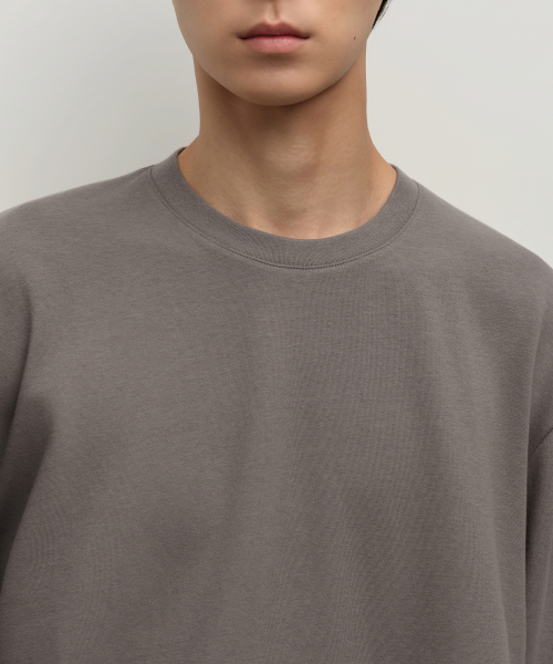 MUSINSA STANDARD（ムシンサスタンダード）の「[ヒートタンダード] クルーネック長袖Tシャツ [トープ]（Tシャツ/カットソー・メンズ・その他・MEDIUM/LARGE/X-LARGE/SMALL/XX-LARGE）」の4枚目の写真