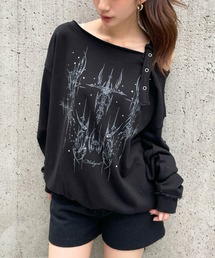 【日本ALAND限定】MAHAGRID／タトゥーBELTEDプルオーバー