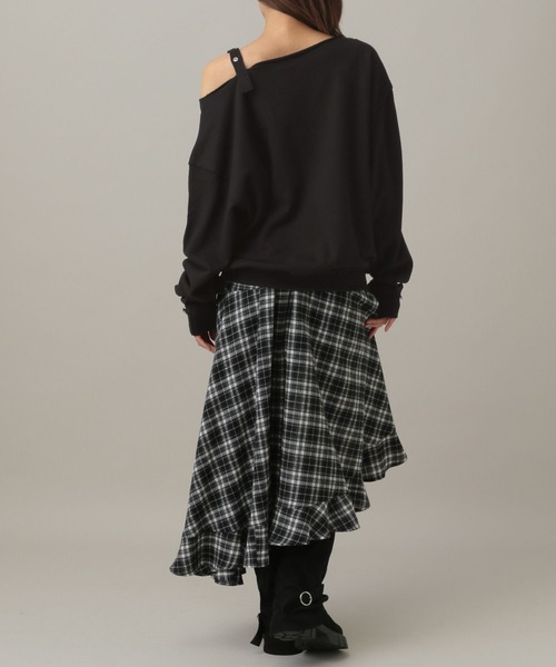 MAHAGRID(マハグリッド)の「【日本ALAND限定】MAHAGRID/タトゥーBELTEDプルオーバー(スウェット・レディース・ブラック/グレー/カーキ・FREE)」の13枚目の写真