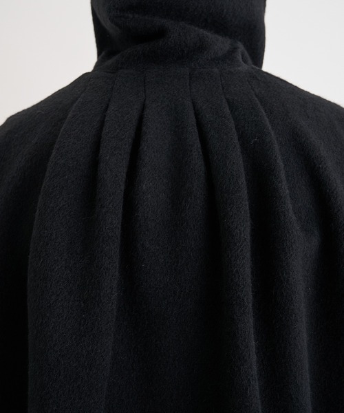 IRENISA（イレニサ）の「【irenisa/イレニサ】別注WOOL HOODED PARKA（ブルゾン・メンズ・ベージュ/ブラック/グリーン・2/3）」の8枚目の写真