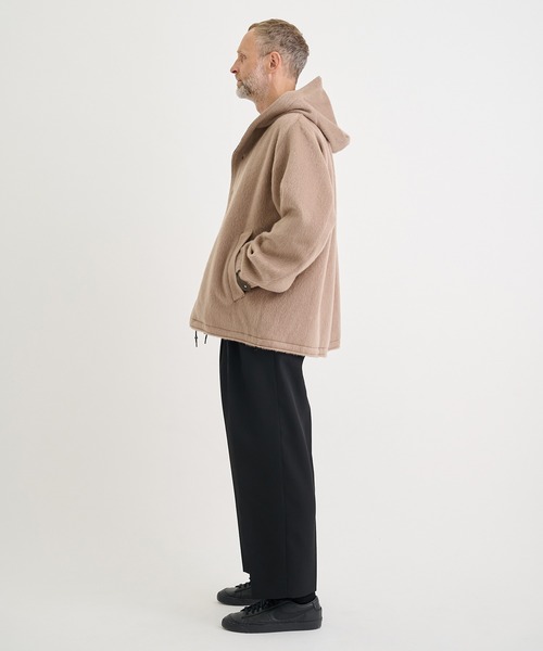 IRENISA（イレニサ）の「【irenisa/イレニサ】別注WOOL HOODED PARKA（ブルゾン・メンズ・ベージュ/ブラック/グリーン・2/3）」の17枚目の写真