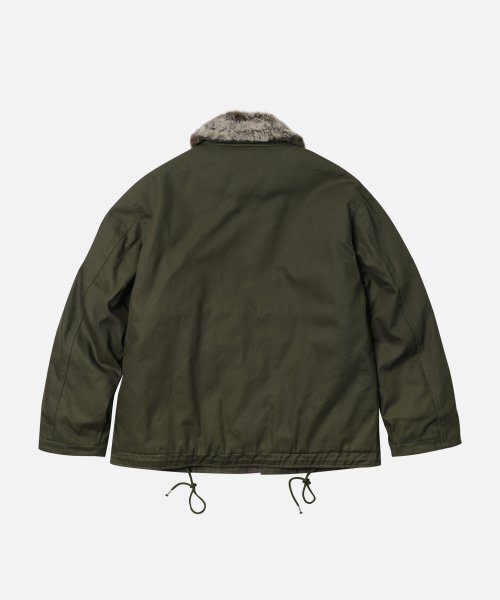 FRIZMWORKS(フリズムワークス)の「EDGAR N-1 DECK JACKET _ OLIVE(その他アウター・メンズ・その他・SMALL/MEDIUM/LARGE/X-LARGE)」の5枚目の写真
