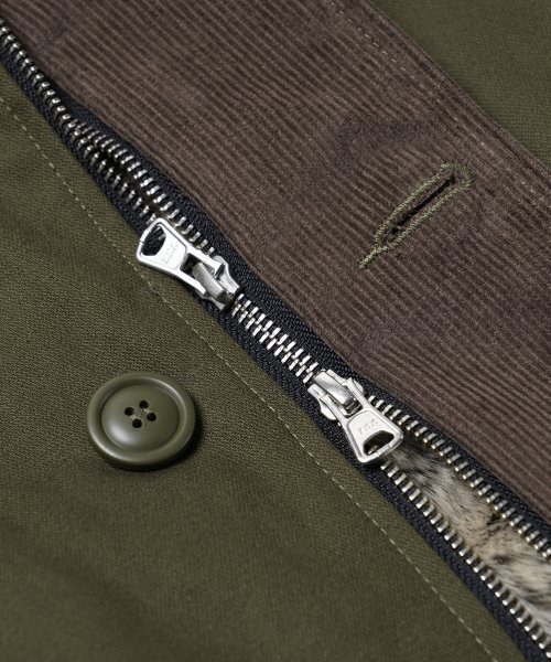 FRIZMWORKS(フリズムワークス)の「EDGAR N-1 DECK JACKET _ OLIVE(その他アウター・メンズ・その他・SMALL/MEDIUM/LARGE/X-LARGE)」の7枚目の写真