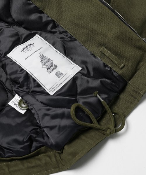 FRIZMWORKS(フリズムワークス)の「EDGAR N-1 DECK JACKET _ OLIVE(その他アウター・メンズ・その他・SMALL/MEDIUM/LARGE/X-LARGE)」の8枚目の写真