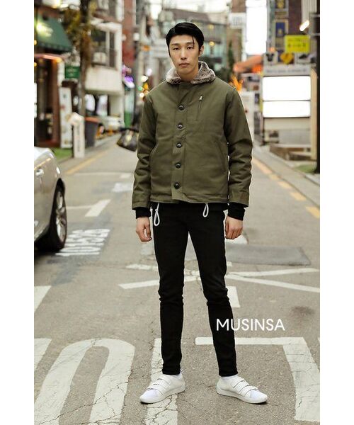 FRIZMWORKS(フリズムワークス)の「EDGAR N-1 DECK JACKET _ OLIVE(その他アウター・メンズ・その他・SMALL/MEDIUM/LARGE/X-LARGE)」の13枚目の写真