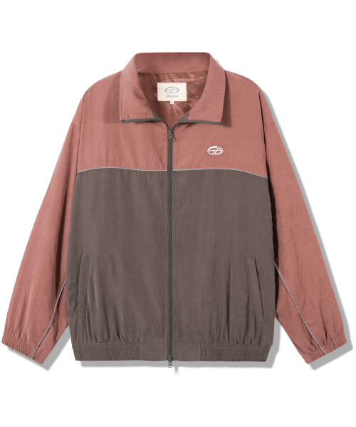 GUBIN(グビン)の「配色パイピングラインジャージ - インディピンク(ナイロンジャケット・レディース・その他・SMALL/MEDIUM/LARGE)」の2枚目の写真