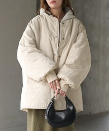 極暖ボア × 撥水キルティング リバーシブルアウター