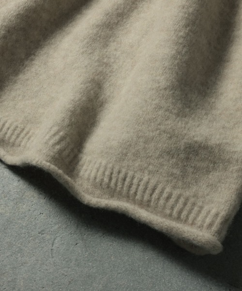 soulberry（ソウルベリー）の「キーネックのニットベスト（ベスト・レディース・ベージュ・M/L/LL/3L/4L/5L）」の13枚目の写真