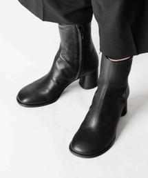 FABIO RUSCONI | FABIO RUSCONI 2747 NAPPA  BOOTS ファビオルスコーニ ナッパレザー セミスクエアトゥ ブーツ(ブーツ)
