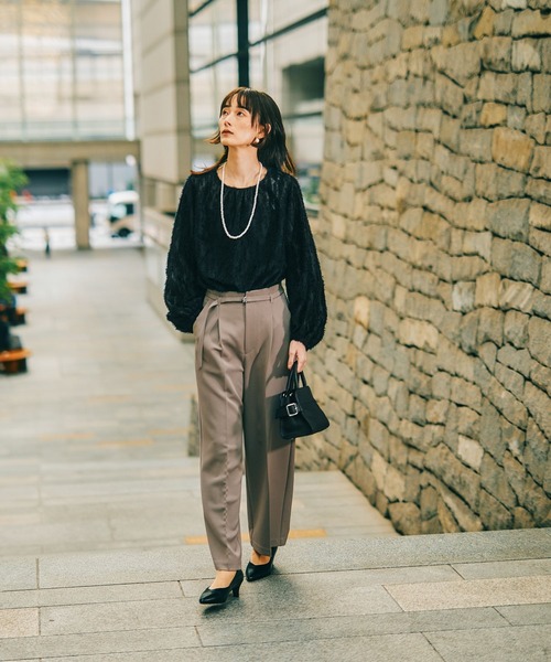 最終価格です❗(美品❗)ボウエージャガード　ブラウス EWB755(カーシーカシマ)ENJOY ブラウス ストレッチ上品 5～19号 会社