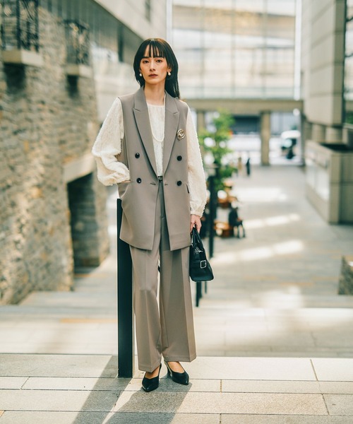 セール】【入卒式／セレモニー】ジャガードギャザーブラウス 601002