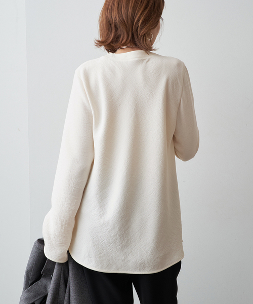 アンティークジョーゼットブラウス（シャツ/ブラウス）｜VERMEIL par