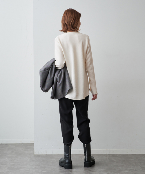 VERMEIL par iena（ヴェルメイユパーイエナ）の「アンティークジョーゼットブラウス（シャツ/ブラウス・レディース・ホワイト/ブラック・FREE）」の15枚目の写真