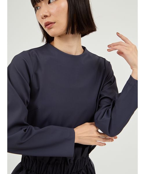 emmi（エミ）の「【限定カラーあり】【金子綾 for emmi】ハイネックワンピースセット（ワンピース・レディース・ブラック/ブラウン/ネイビー・0/1）」の13枚目の写真