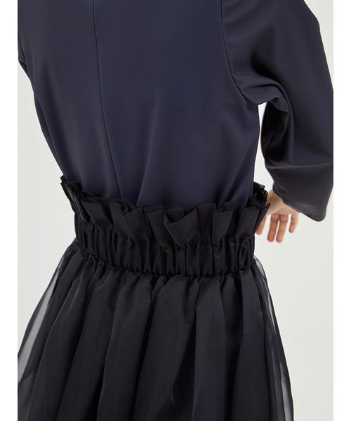 emmi（エミ）の「【限定カラーあり】【金子綾 for emmi】ハイネックワンピースセット（ワンピース・レディース・ブラック/ブラウン/ネイビー・0/1）」の15枚目の写真