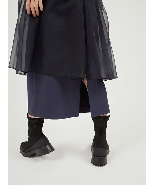 emmi（エミ）の「【限定カラーあり】【金子綾 for emmi】ハイネックワンピースセット（ワンピース・レディース・ブラック/ブラウン/ネイビー・0/1）」の17枚目の写真