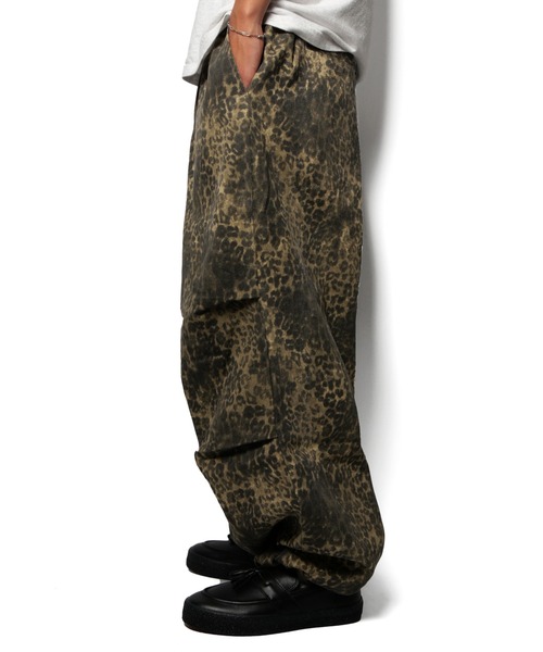 Cheers(チアーズ)の「WT LEOPARD PANTS(その他パンツ・メンズ・グレー/ベージュ・M/L/S/XL)」の4枚目の写真