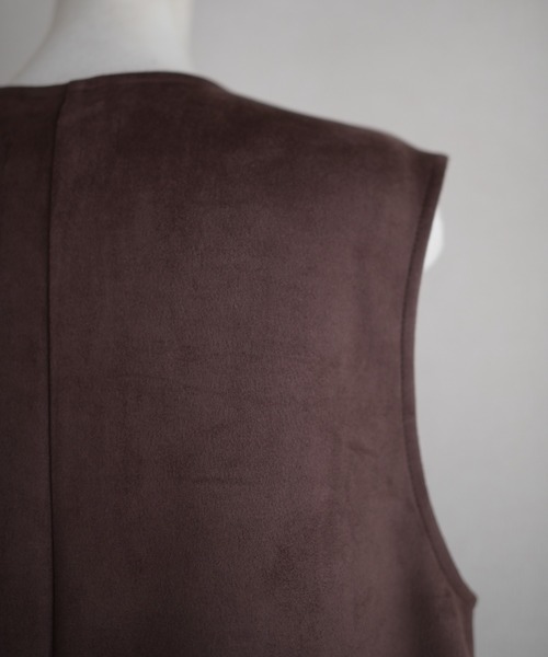 Marient（マリエント）の「エコスウェードフロントジップオールインワン（つなぎ/オールインワン・レディース・ブラウン・S）」の20枚目の写真