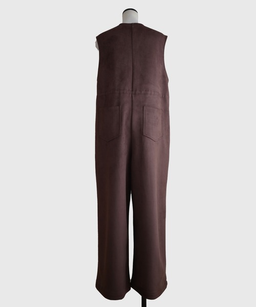 Marient（マリエント）の「エコスウェードフロントジップオールインワン（つなぎ/オールインワン・レディース・ブラウン・S）」の17枚目の写真