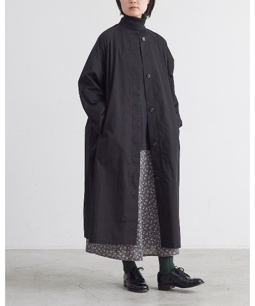 HEAVENLY / ヘヴンリー 】 Cotton Twill Nocollar Coat 2550133 DLI