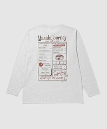 【T-GRAPHICS / ティーグラフィックス】フードメニュー長袖Tシャツ