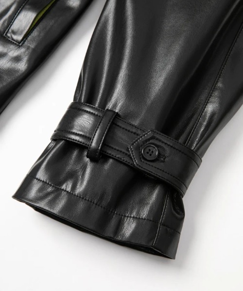 jakke(ジャッキー)の「MILLA TRENCH COAT(その他アウター・レディース・ブラック・S)」の7枚目の写真