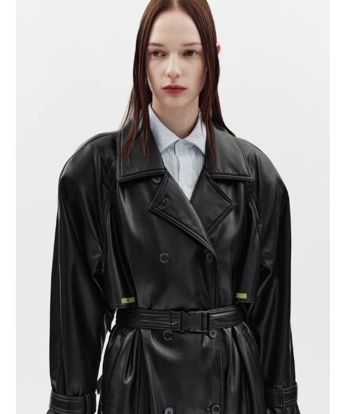 jakke(ジャッキー)の「MILLA TRENCH COAT(その他アウター・レディース・ブラック・S)」の4枚目の写真
