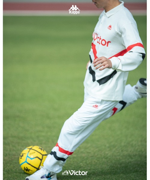 Kappa（カッパ）の「【Victor × Kappa directed by TAKUMI YUGE】Long Sleeve Football Game Shirts（その他トップス・メンズ・ブルー/ホワイト・MEDIUM/LARGE/X-LARGE）」の8枚目の写真