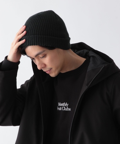 GLOBAL WORK（グローバルワーク）の「コウキンボウシュウニットワッチ/599485（ニットキャップ/ビーニー・メンズ・グレー/ライトグリーン/ブラック/オレンジ・FREE）」の16枚目の写真