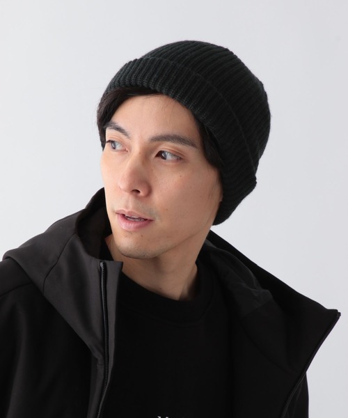 GLOBAL WORK（グローバルワーク）の「コウキンボウシュウニットワッチ/599485（ニットキャップ/ビーニー・メンズ・グレー/ライトグリーン/ブラック/オレンジ・FREE）」の18枚目の写真