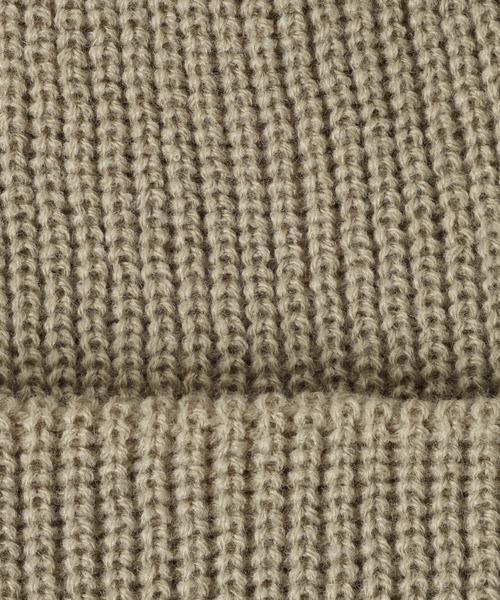 GLOBAL WORK（グローバルワーク）の「コウキンボウシュウニットワッチ/599485（ニットキャップ/ビーニー・メンズ・グレー/ライトグリーン/ブラック/オレンジ・FREE）」の9枚目の写真