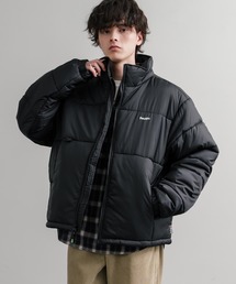 HUF | HUF ハフ SEQUOIA PUFFER JACKET  REALTREE SEQUOIA PUFFER オーバーサイズワンポイントロゴ中綿ジャケット(ダウンジャケット/コート)