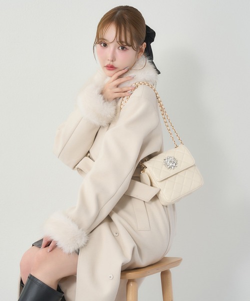 セール】【Seemi.】キルティングミニバッグ（ショルダーバッグ